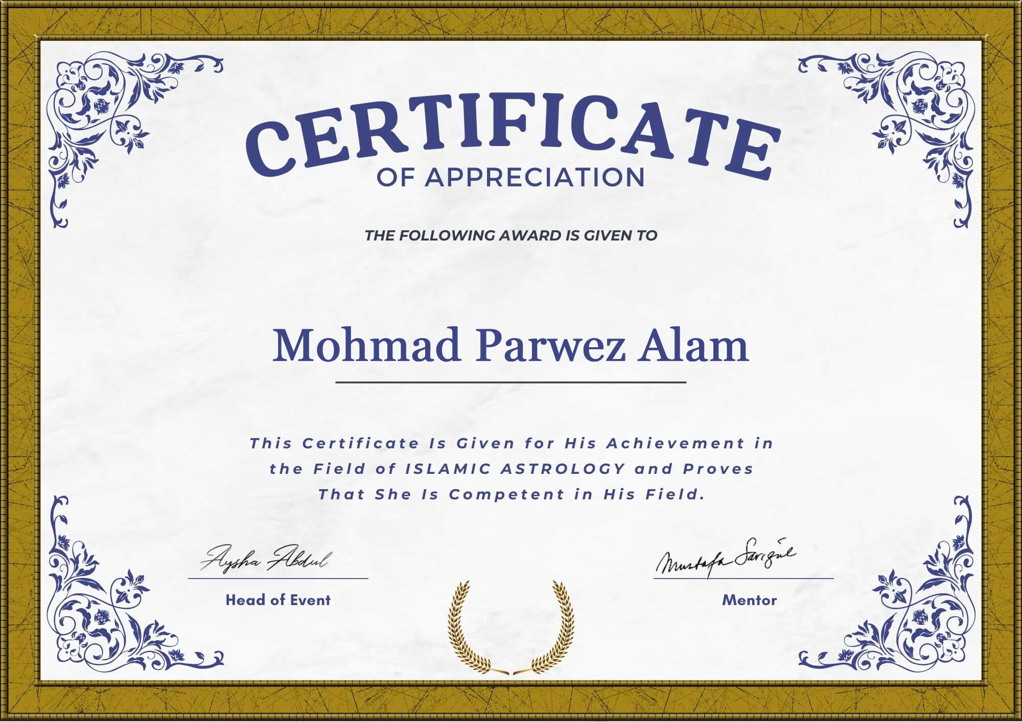 Award